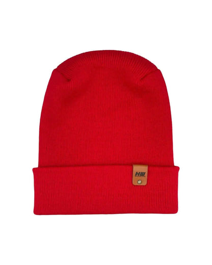 Patented H Stitch Cuffed Beanie, Scarlet Red