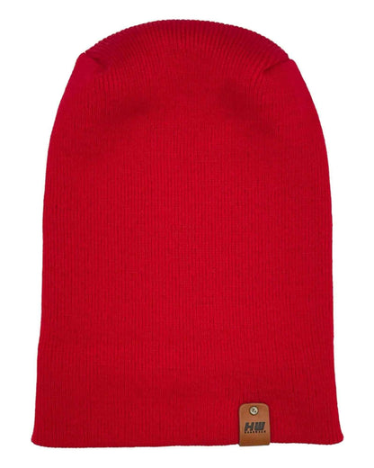 Patented H Stitch Cuffed Beanie, Scarlet Red
