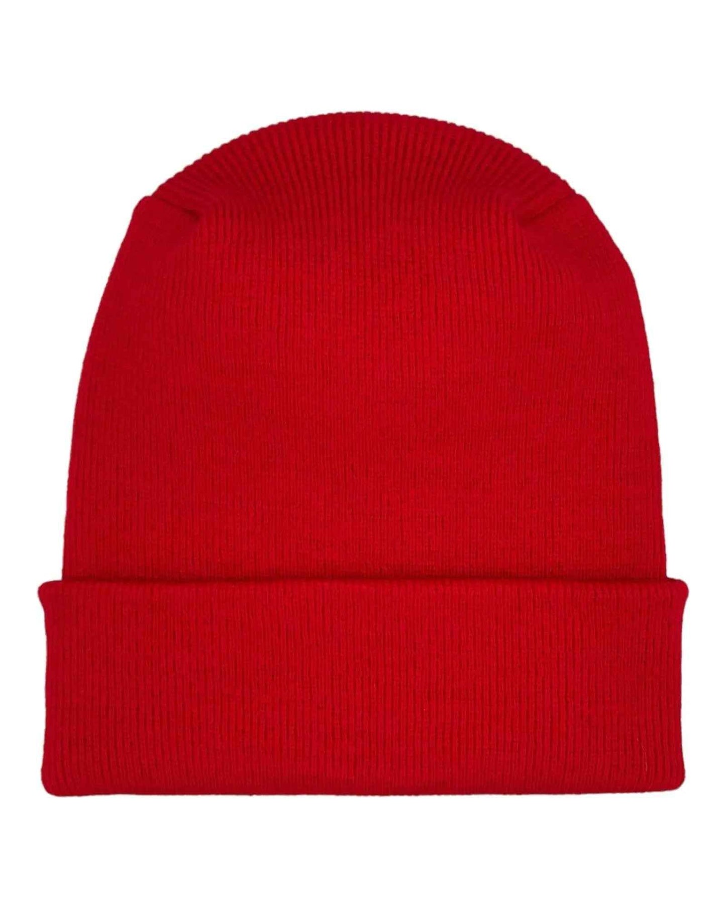 Patented H Stitch Cuffed Beanie, Scarlet Red