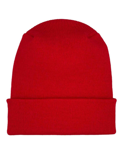 Patented H Stitch Cuffed Beanie, Scarlet Red