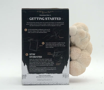 Organic Lion's Mane Mushroom Grow Kit