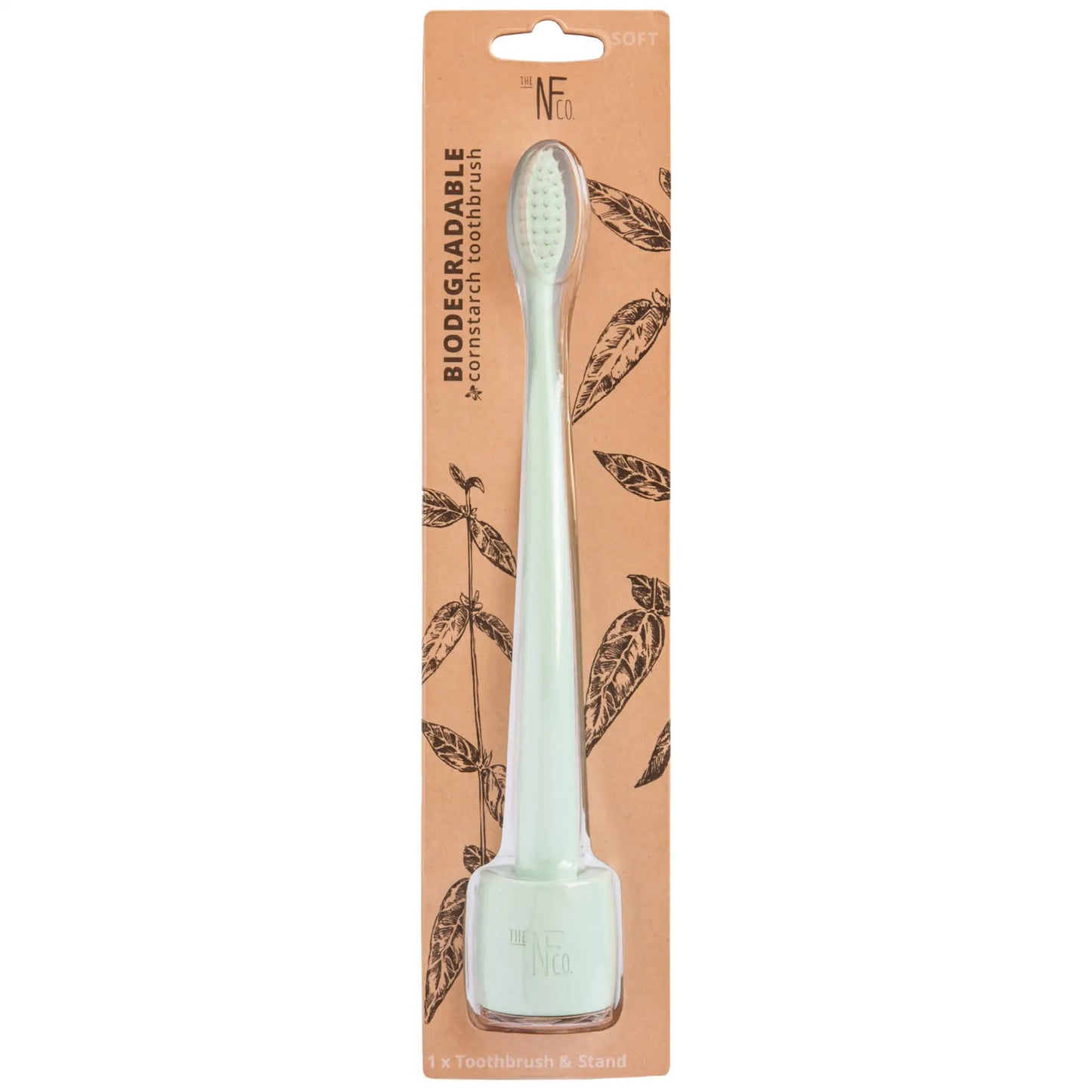 Nfco Bio Mnsn Mst Stnd Anti-Bacterial Toothbrush (Pack of 8)