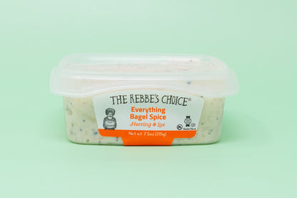 Everything Bagel Spice Herring & Lox