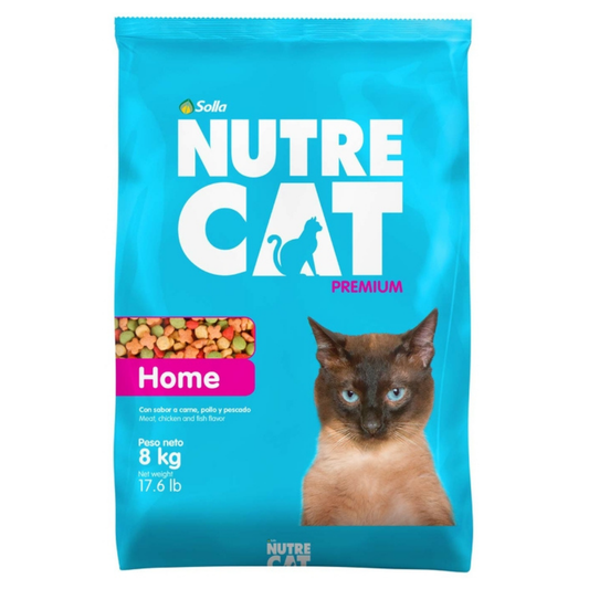 Solla Nutrecat Premium Home Cat Food (17.6 lb / 8 kg)