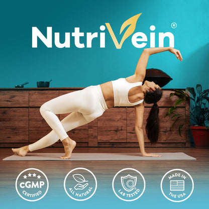 Nutrivein Organic Sea Moss 1600mg Plus Bladderwrack & Burdock - 120 Capsules