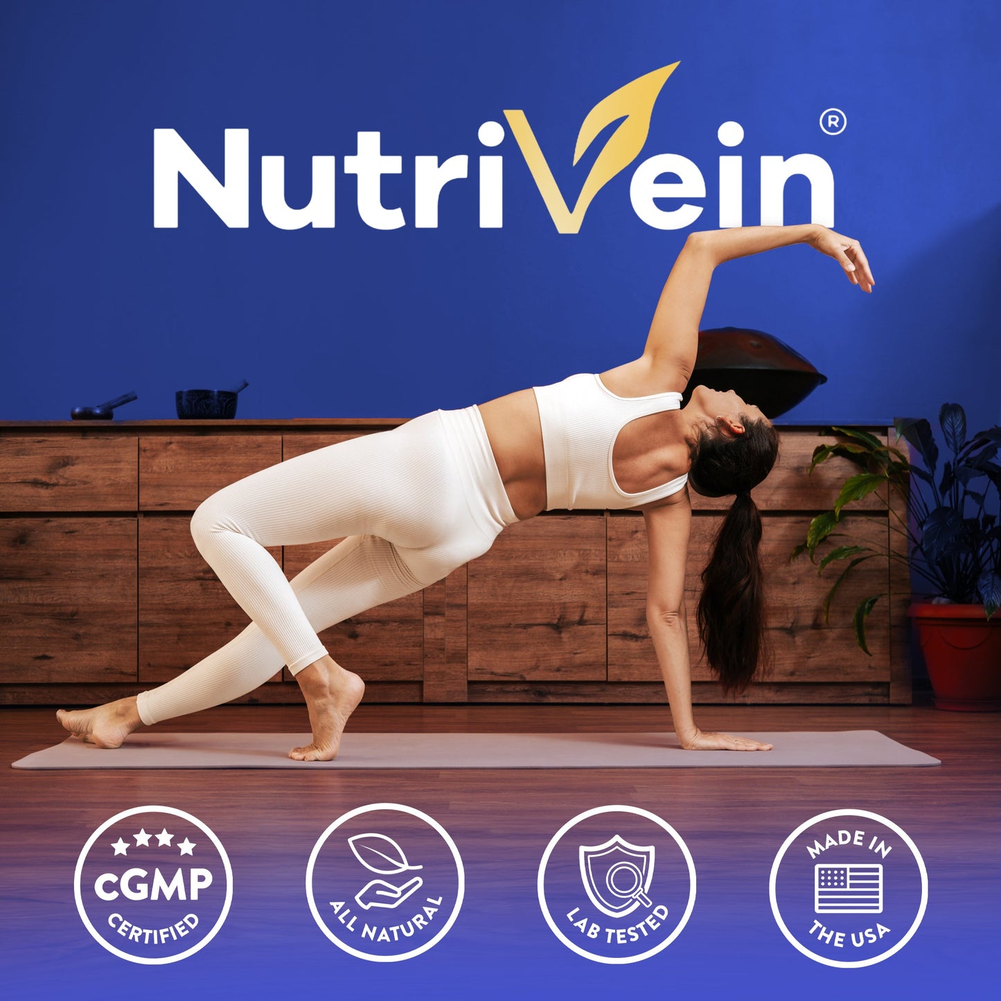Nutrivein Premium TUDCA+ Liver Support Supplement 1000mg - 30 Day Supply - 60 Capsules