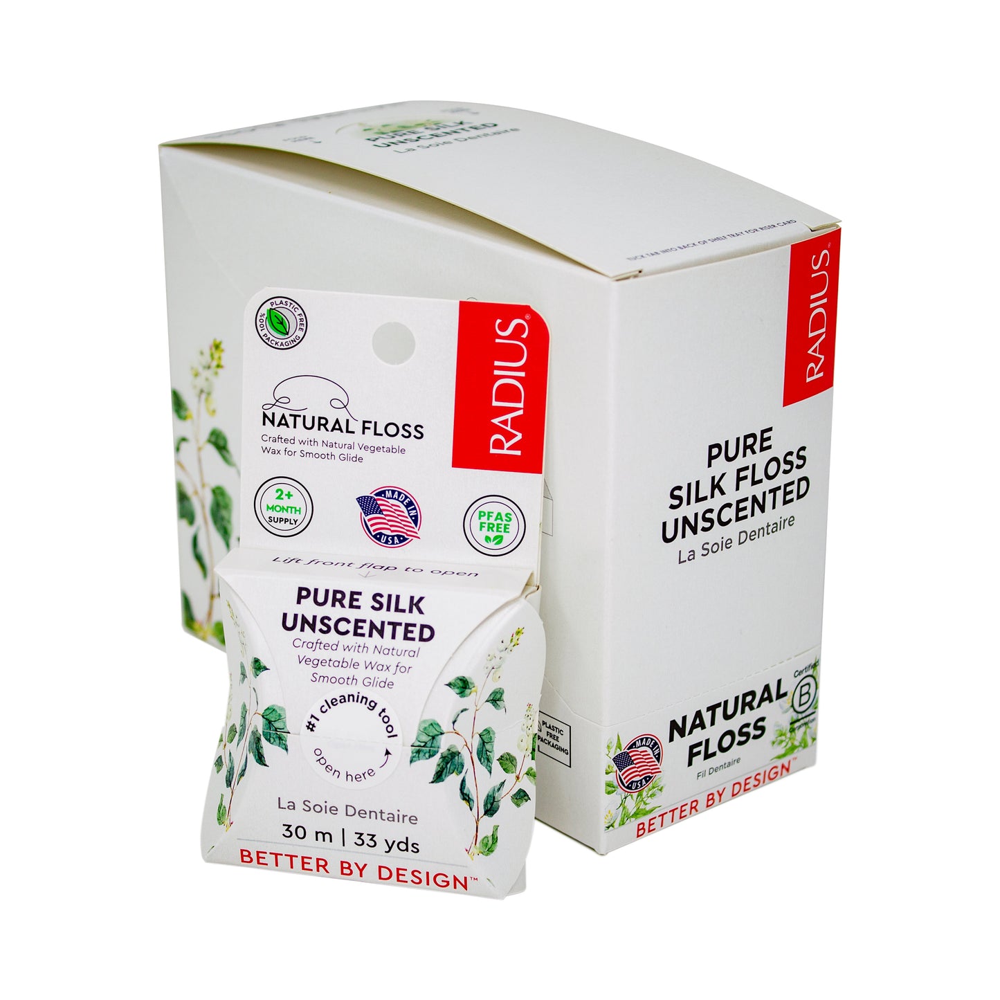 Natural Biodegradable Silk Floss