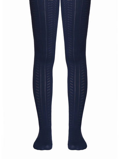 #7С-80СП(267) - Miss Conte-Kids Openwork Cotton Tights For Girls 6yr.-8yr.