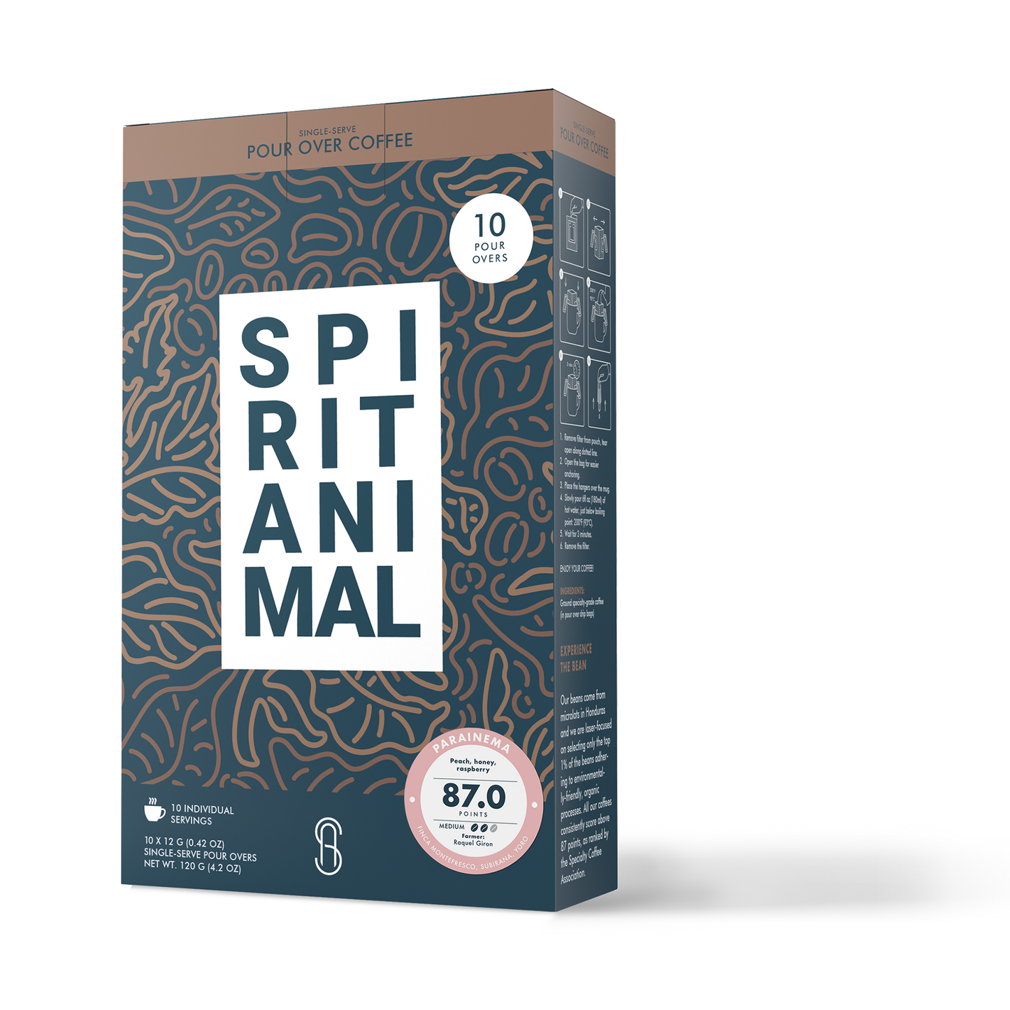 Single-Use Pour-Over Drip Bags - Parainema (Box of 10 Bags)