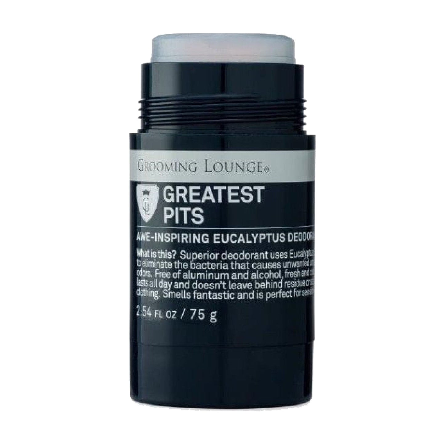 Grooming Lounge Greatest Pits Deodorant - Aluminum & Alcohol-Free Deodorant