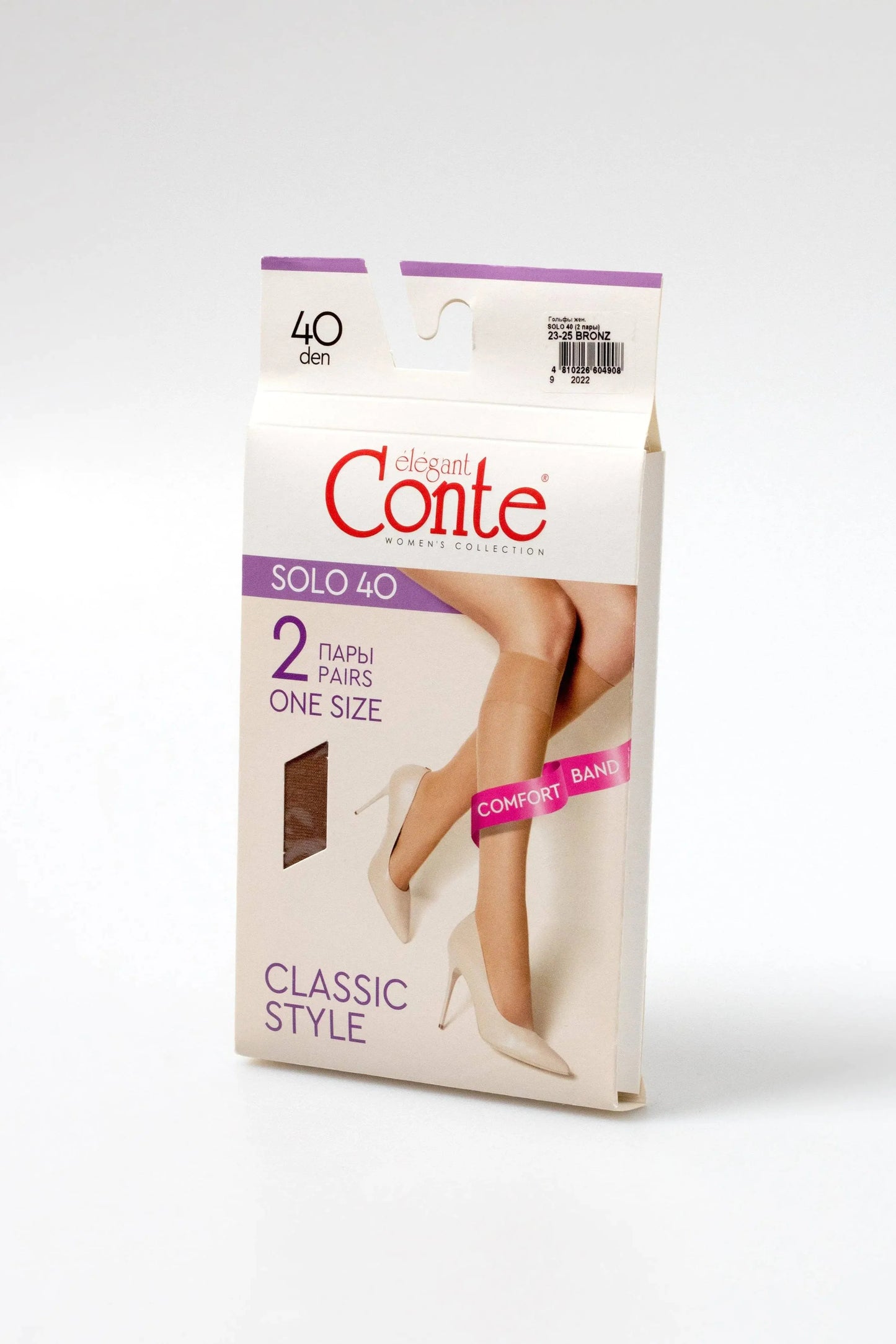 Knee Highs Conte Solo 40 Den (2 pairs)