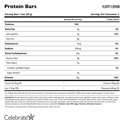 Bariatric Protein Bars, 7 Count