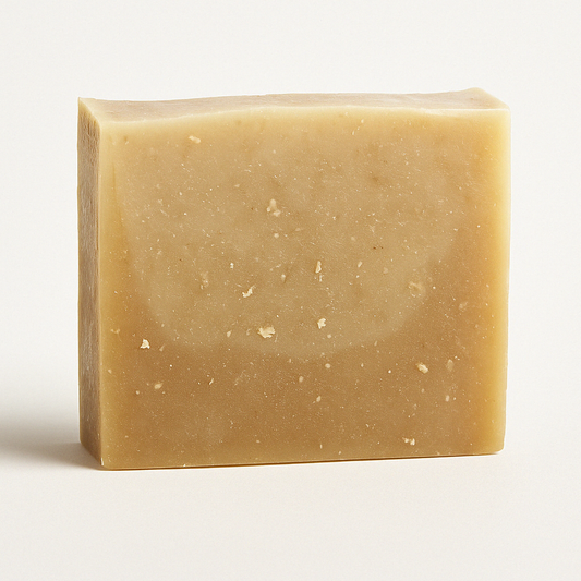 Oatmeal, Coconut Milk, and Honey Soap Bar