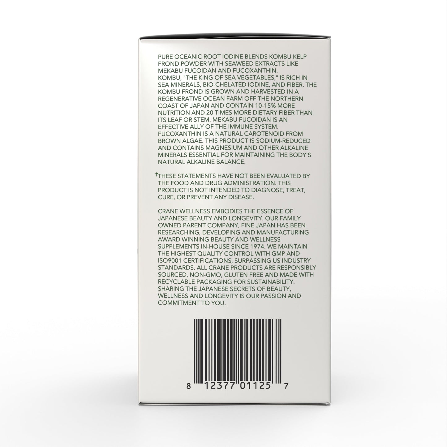 Pure Oceanic Root Iodine Kelp Root Tablets