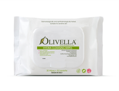 OLIVELLA Daily Hydra Cleansing Wipes 30pk