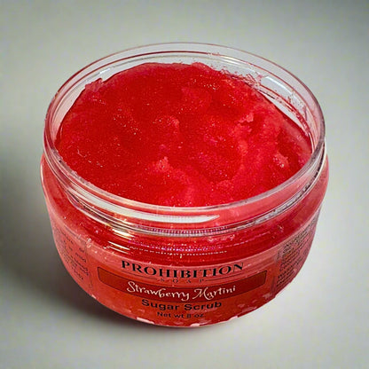 Strawberry Martini Sugar Scrub