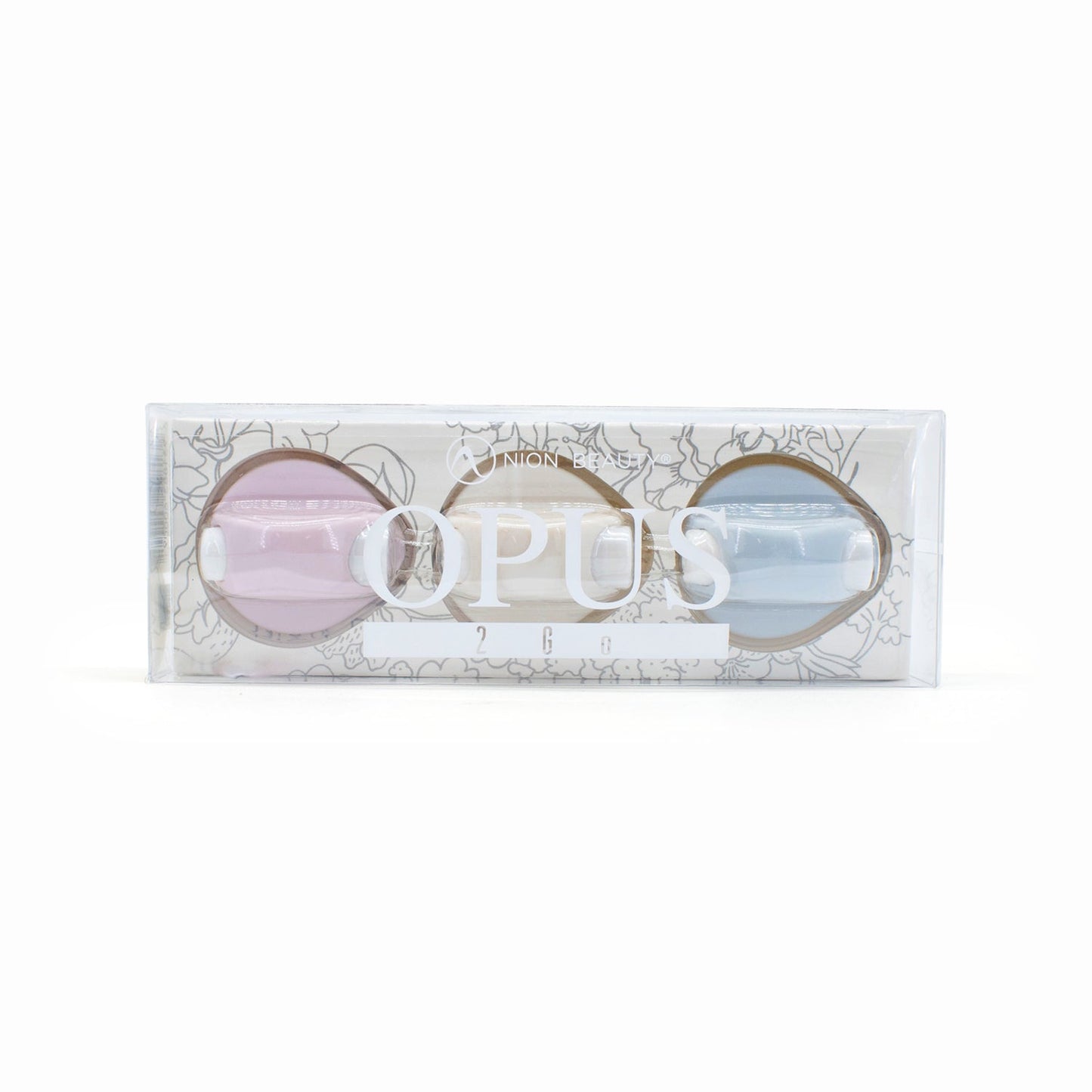 NION BEAUTY Opus 2 Go Silicone Facial Brush 3 Pack - Imperfect Box