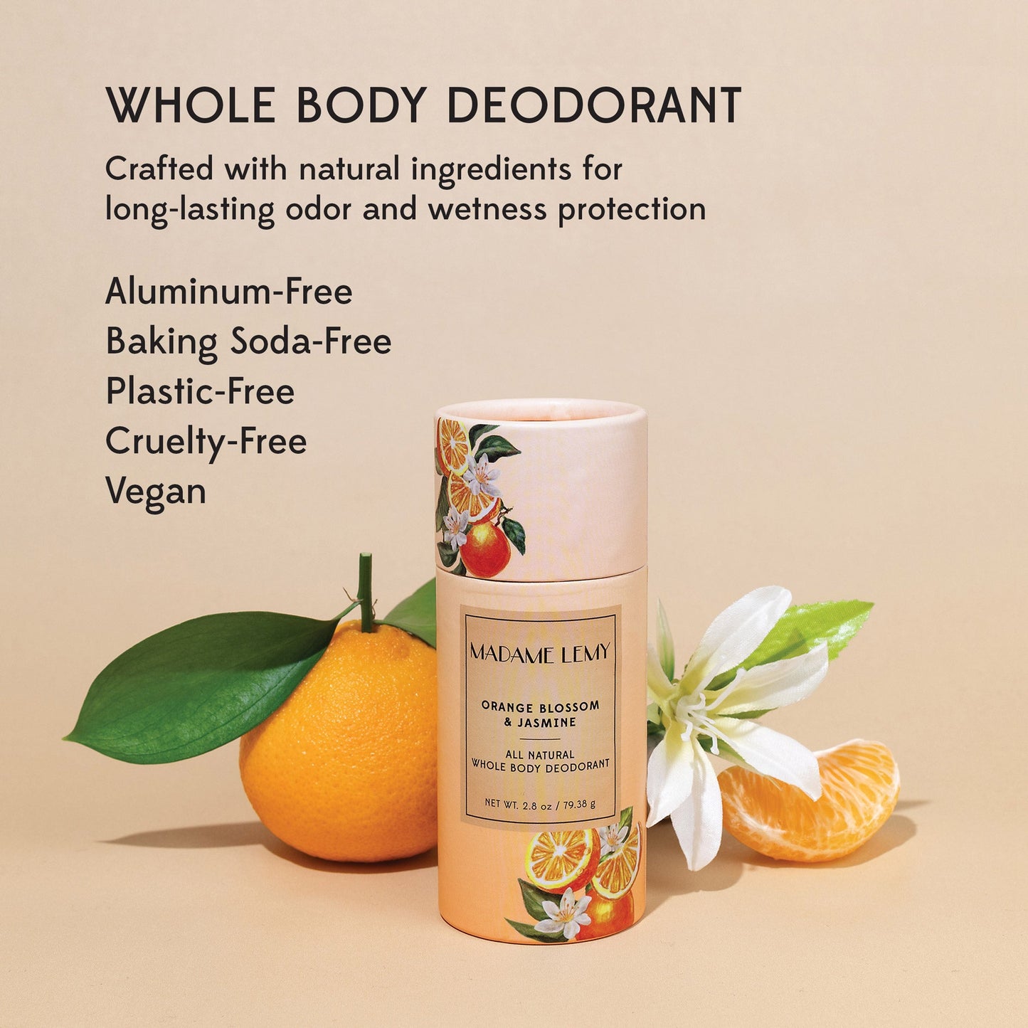 Orange Blossom & Jasmine Whole Body Stick Deo