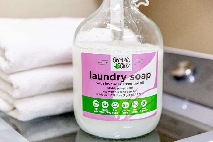 Natural Non-Toxic Laundry Soap - 96 oz Refill