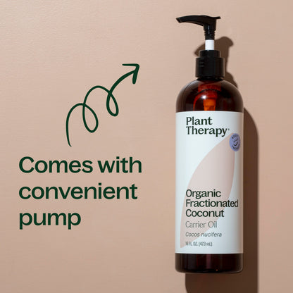 Organic Fractionated Coconut Carrier Oil
