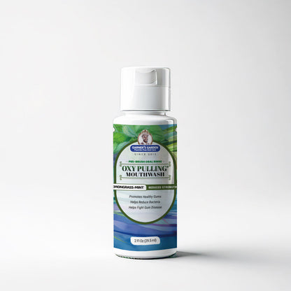 Travel Sized Oxy Pulling Mouthwash | Activated Charcoal | H2O2