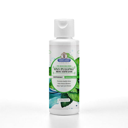 Travel Sized Oxy Pulling Mouthwash | Activated Charcoal | H2O2