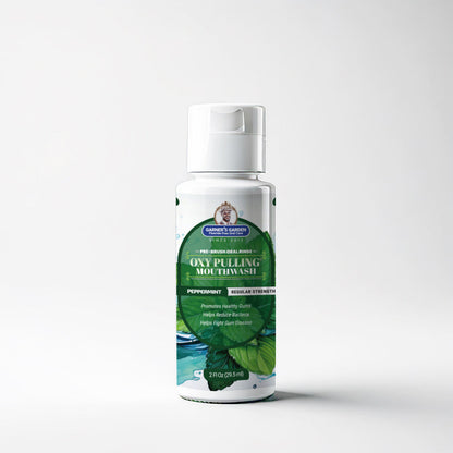 Oxy Pulling Mouthwash | Activated Charcoal | H2O2