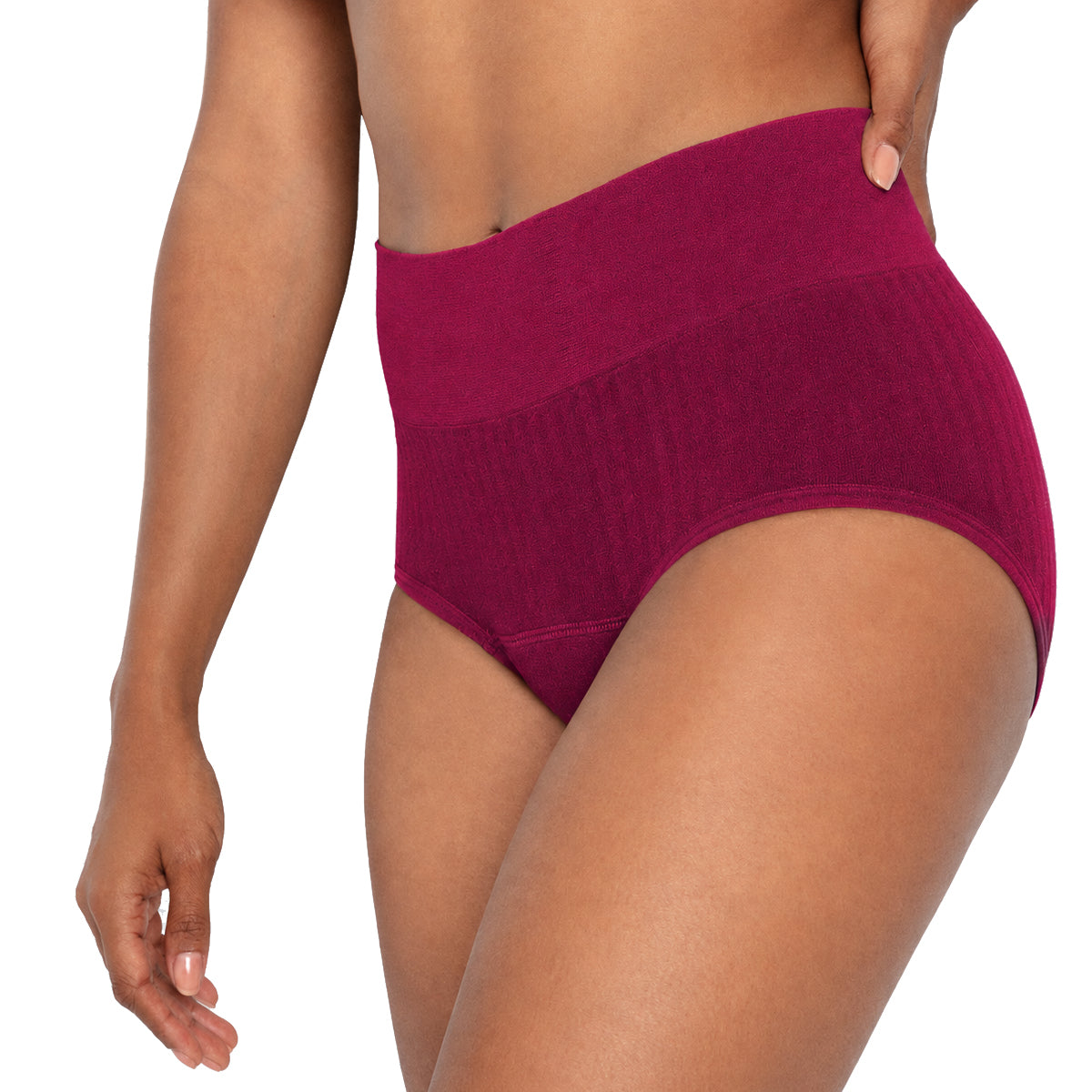 The High Waisted Period. in SportyStretch™ For Heavy Flows
