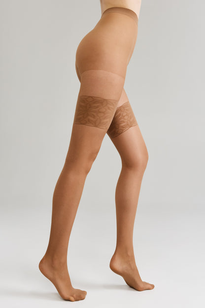Fantasy Tights Conte Patricia - Imitation of Lace Stockings