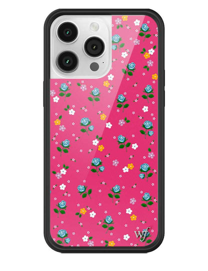 Pink Dainty Florals iPhone Case