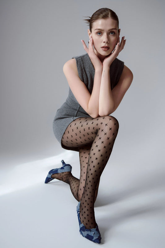 Fantasy Tights Conte Cross - Drawing of 'Crosses'