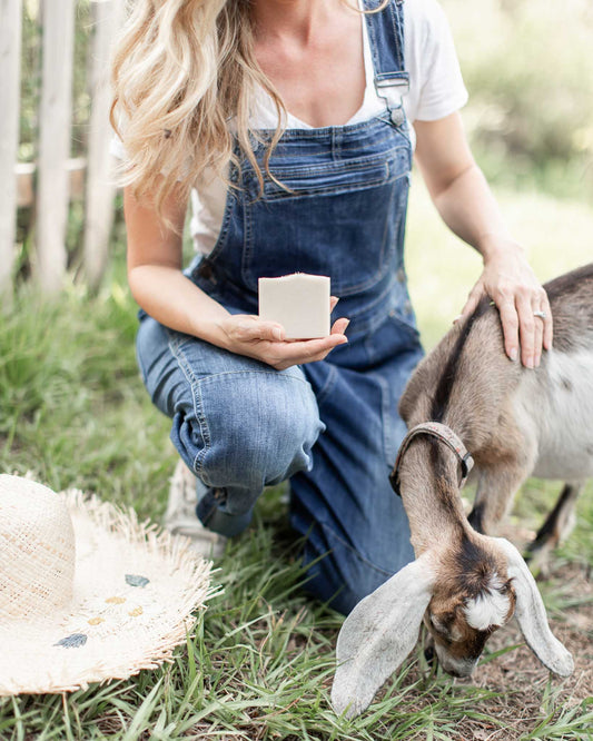 Wild Lavender Handmade Tallow and Goat Milk Soap Bar