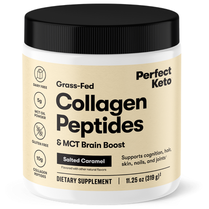 Grass-Fed Collagen Peptides & MCT Brain Boost