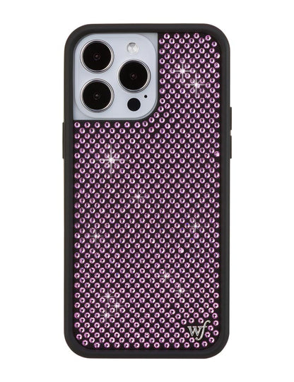 Rhinestone iPhone Case | Pink