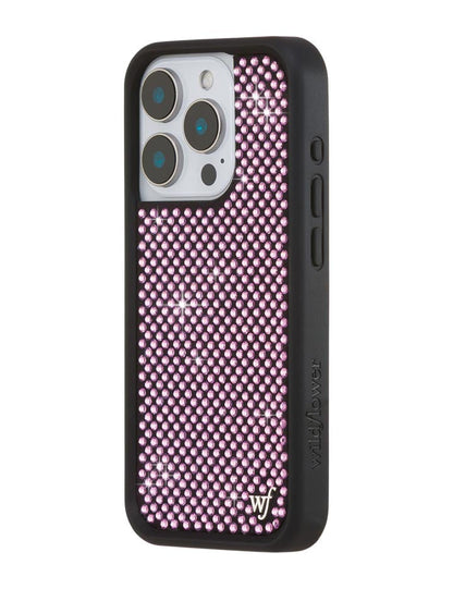 Rhinestone iPhone Case | Pink