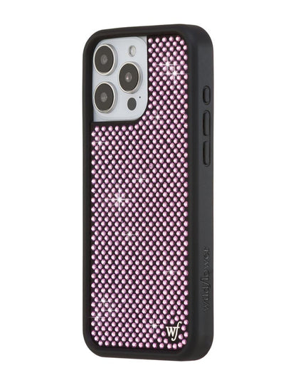 Rhinestone iPhone Case | Pink