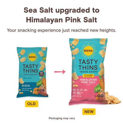 Biena Llc - Himalayan Pink Salt Tasty Thins- Case Of 12-4 Oz