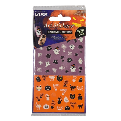 KISS Art Stickers Halloween Glow In The Dark Edition (Double Pack)