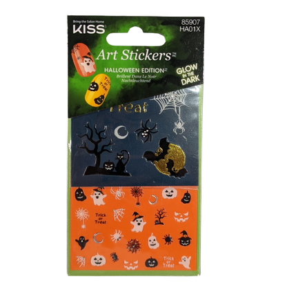 KISS Art Stickers Halloween Glow In The Dark Edition (Double Pack)