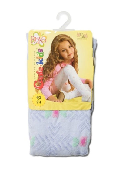 Conte-Kids Bravo #7С-44СП(216) - Cotton Tights For Girls 0/12m.-12/24m.