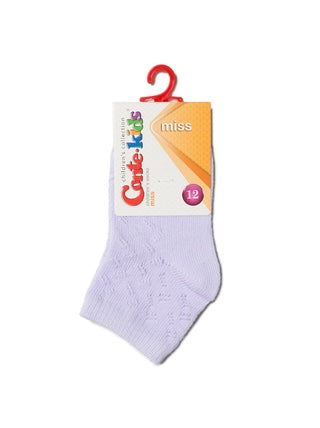 Conte-Kids Miss #7С-76СП(113) - Lot of 2 pairs Cotton Openwork Ajour Socks For Girls