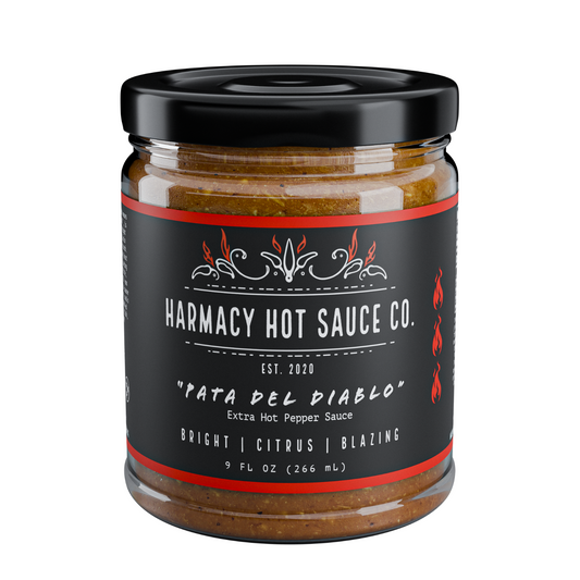 Pata del Diablo - Extra Hot Tomatillo & Tangerine (9oz)