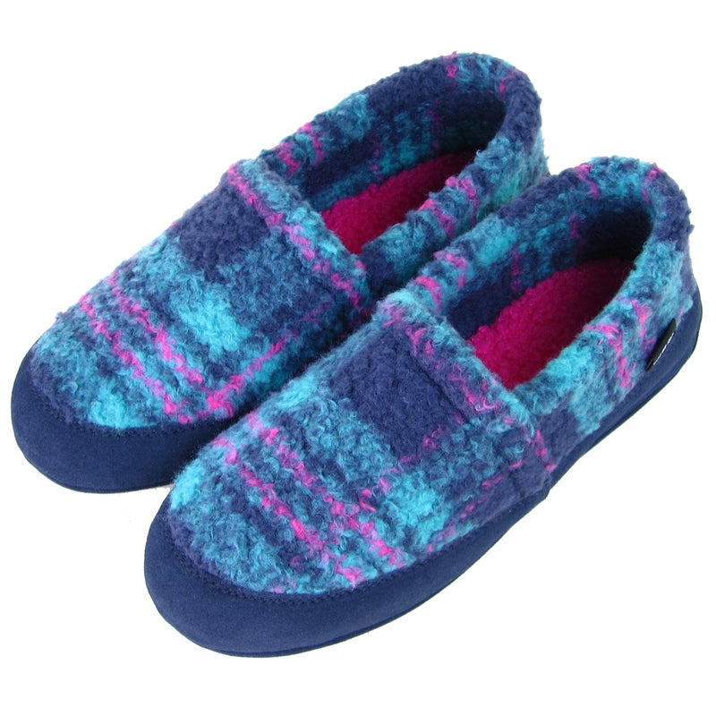 Women's Perfect Mocs - Peacock Plaid