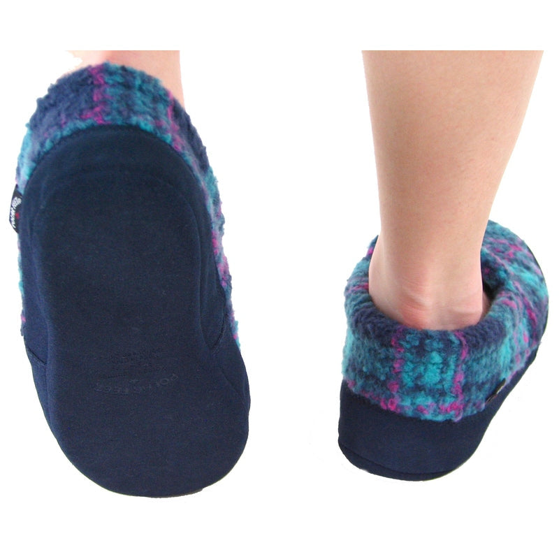 Women's Perfect Mocs - Peacock Plaid