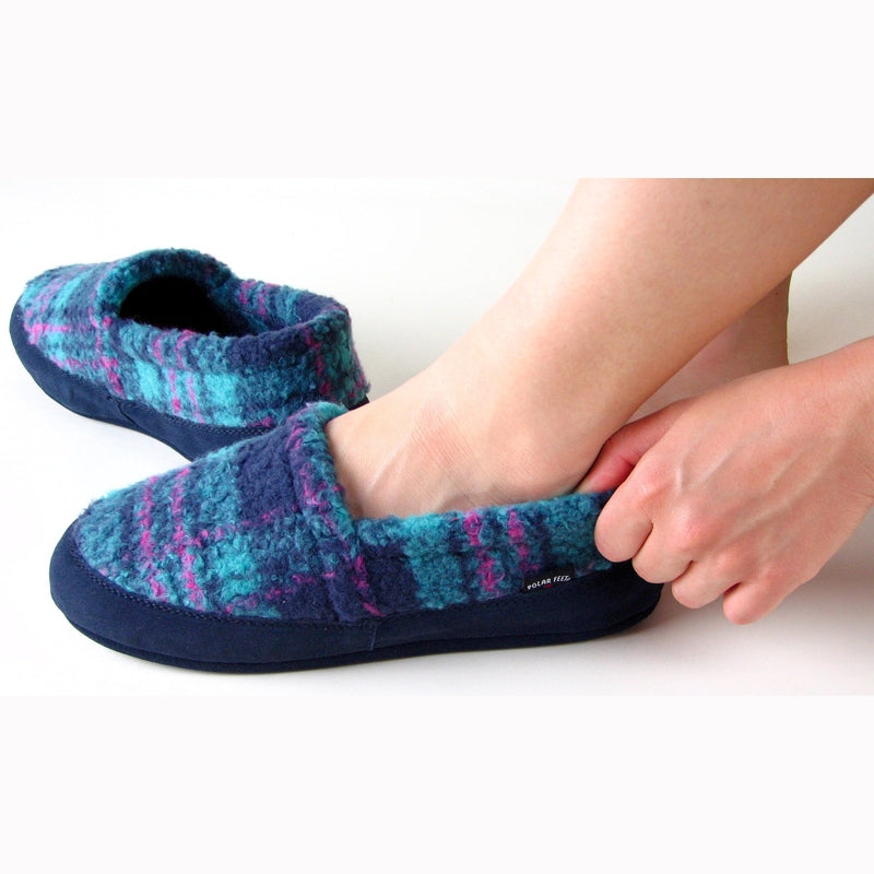 Women's Perfect Mocs - Peacock Plaid