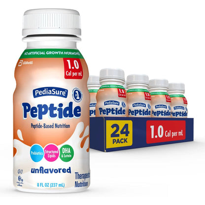 PediaSure Peptide 1.0 Cal, Unflavored, 24/CS