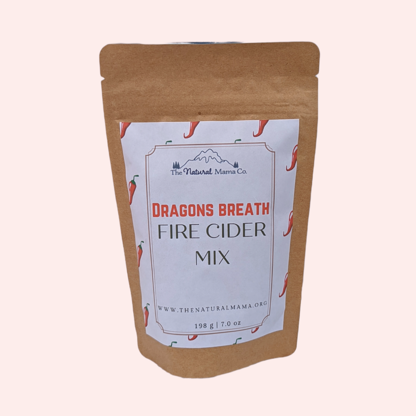 Dragon’s Breath Fire Cider Mix – Spicy DIY Herbal Vinegar Kit