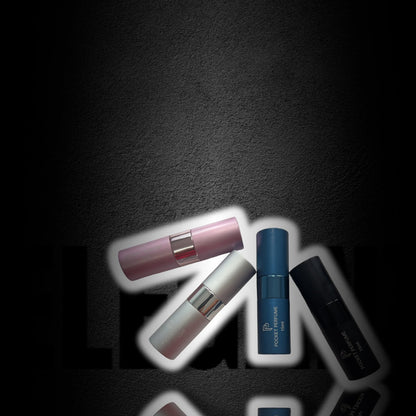 TRAVEL ATOMIZER POCKET PERFUME MINI  0.5OZ/15ML