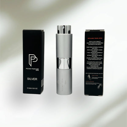 TRAVEL ATOMIZER POCKET PERFUME MINI  0.5OZ/15ML