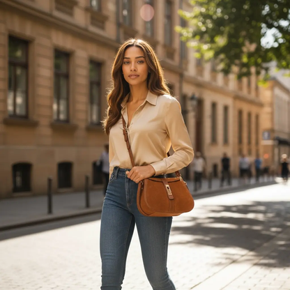 THE ANNA SUEDE SATCHEL